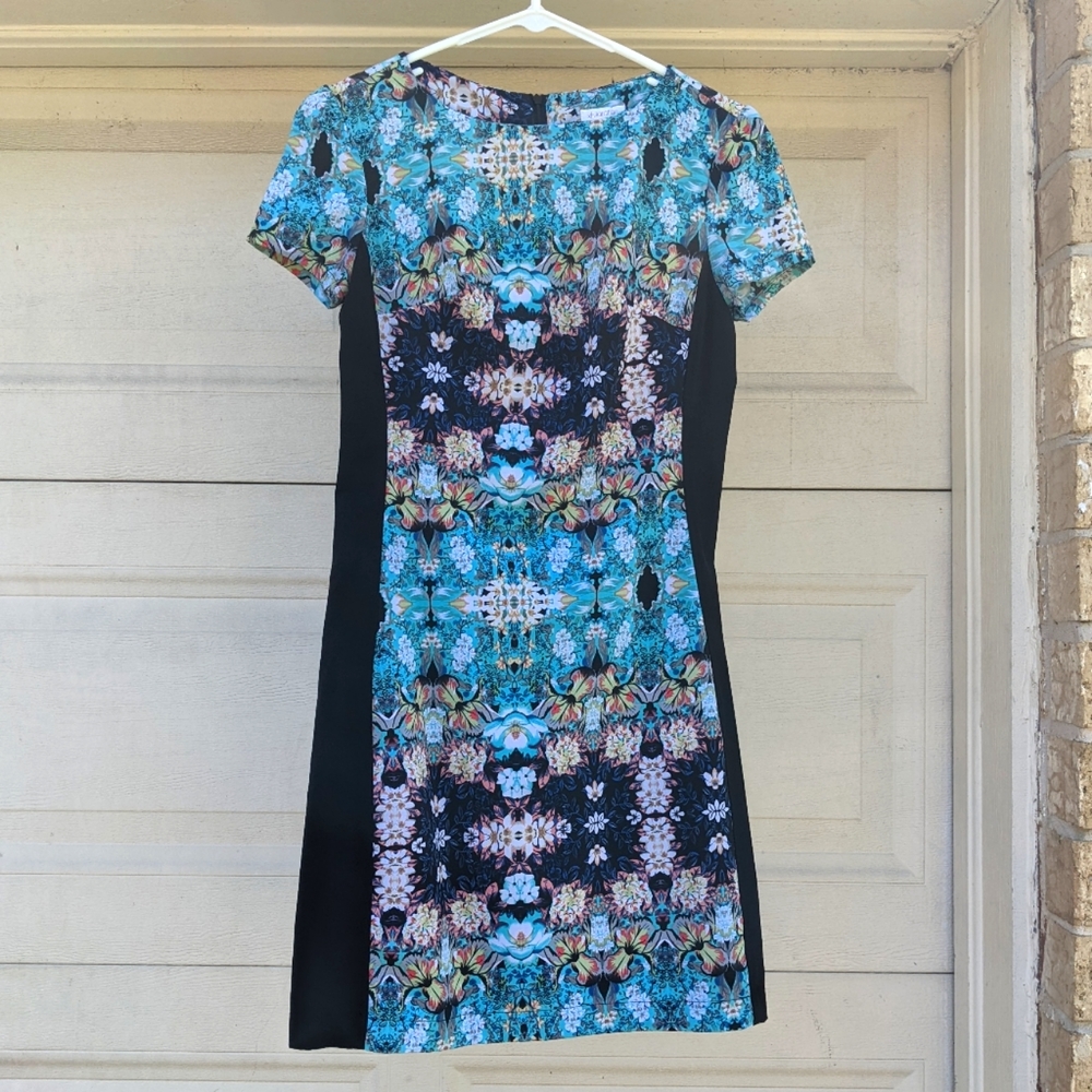 Beautiful lotus flower print dress